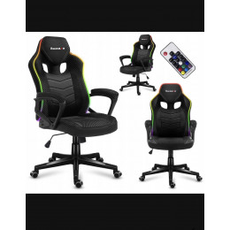 Комп'ютерне геймерське крісло Huzaro Force 2.5 RGB black