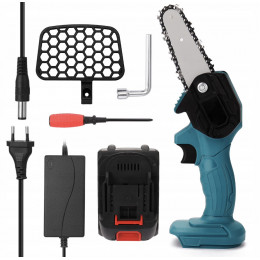 Акумуляторна мініпила MAX LITHIUM 21V 550W для обрізання дерев і розпилювання дров