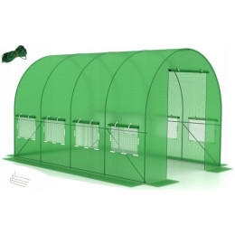Теплиця садова парник для городу з вікнами 9кв