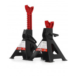 Комплект домкратных подставок Підставки автомобільні 3T (кобилки) M80102 MAR-POL 2 шт 3 т JACK STAND