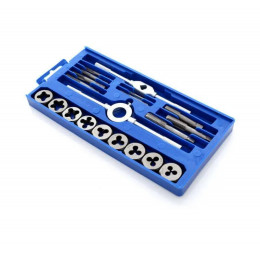 Набір мітчиків і плашок 20 шт Kraft&Dele KD10288