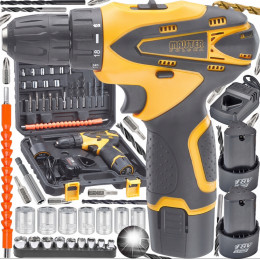 Дрель-шуруповерт акумуляторний Majster Polska 18V Li-Lon 2x акумулятора