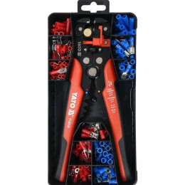 Набір ізольованих наконечників з багатофункціональним знімачом ізоляції 191 од. YATO YT-23133