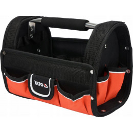 Сумка для інструменту відкрита, 9 кишень, 304 х 190 х 225 мм\ YATO YT-74371