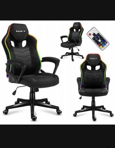 Комп'ютерне геймерське крісло Huzaro Force 2.5 RGB black