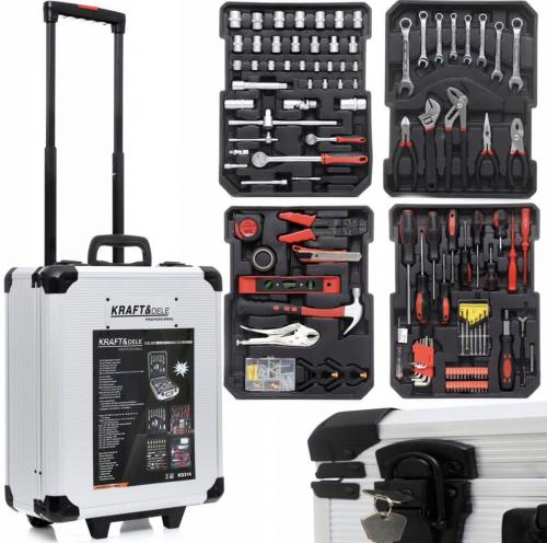 Набір інструментів Kraft&Dele KD314 сріблястий 188 елементів