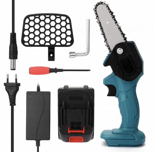 Акумуляторна мініпила MAX LITHIUM 21V 550W для обрізання дерев і розпилювання дров