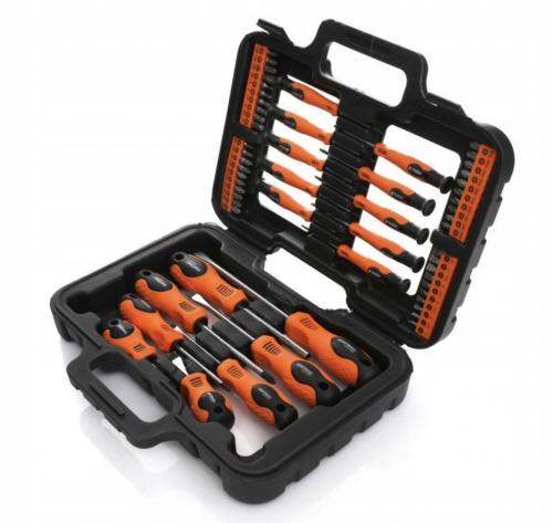 Набір викруток і біт 58el. kd10903 Kraft. Dele Польща