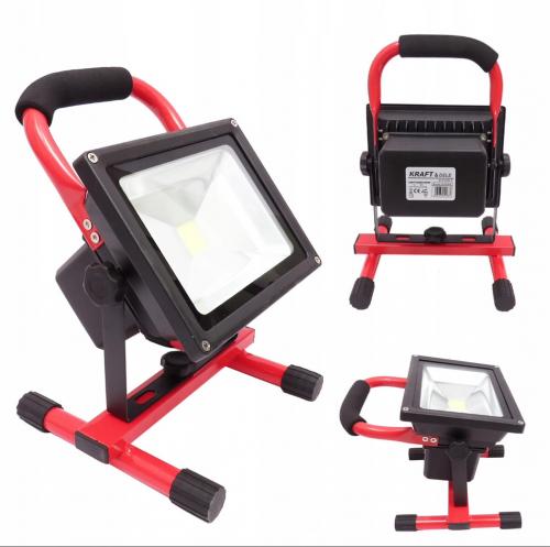 Світильник прожектор галогенний Led 20W холодний (1800-2000 Lm) Kraft & Dele KD1228