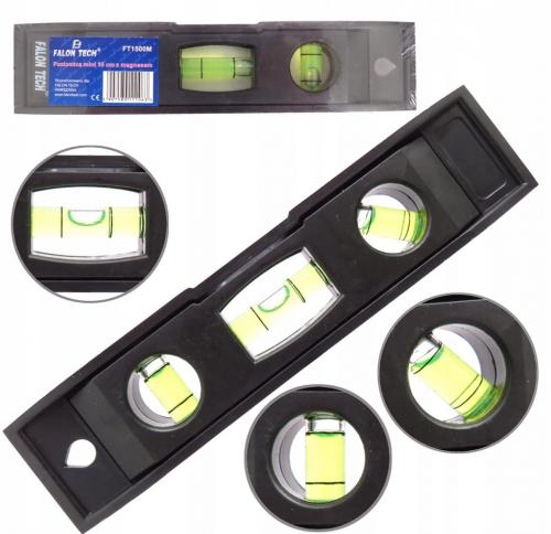 НЕВЕЛИКИЙ КОМПАКТНИЙ МІНІ РІВЕНЬ З МАГНІТОМ 15 СМ