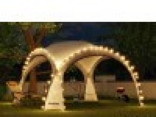 Павільйон садовий XXL 3,6 *3,6 м + LED Німеччина