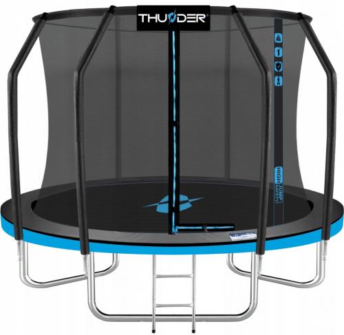 Батут із внутрішньою сіткою THUNDER Inside Elite 10FT 312 см Black/Blue