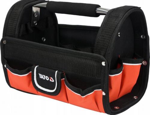 Сумка для інструменту відкрита, 9 кишень, 304 х 190 х 225 мм\ YATO YT-74371